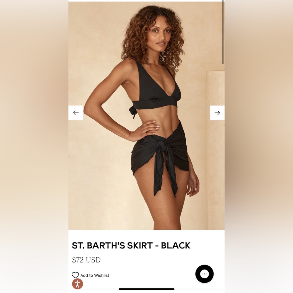 St. Barth’s Skirt - Monday Swimwear